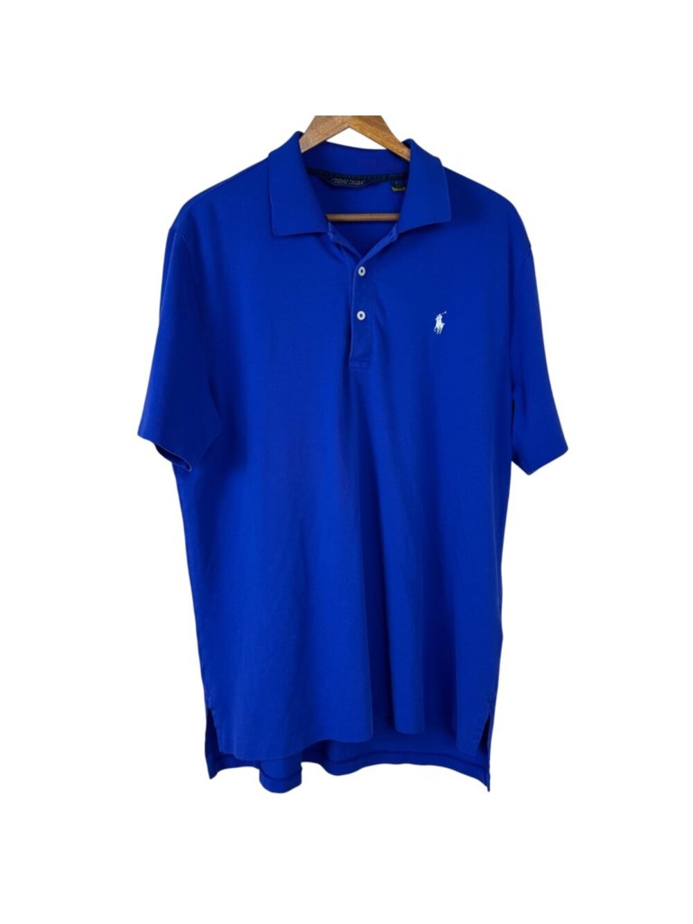 Polo Golf Ralph Lauren Royal Blue Cobalt Polo Shirt Men's L Preppy Tennis Casual